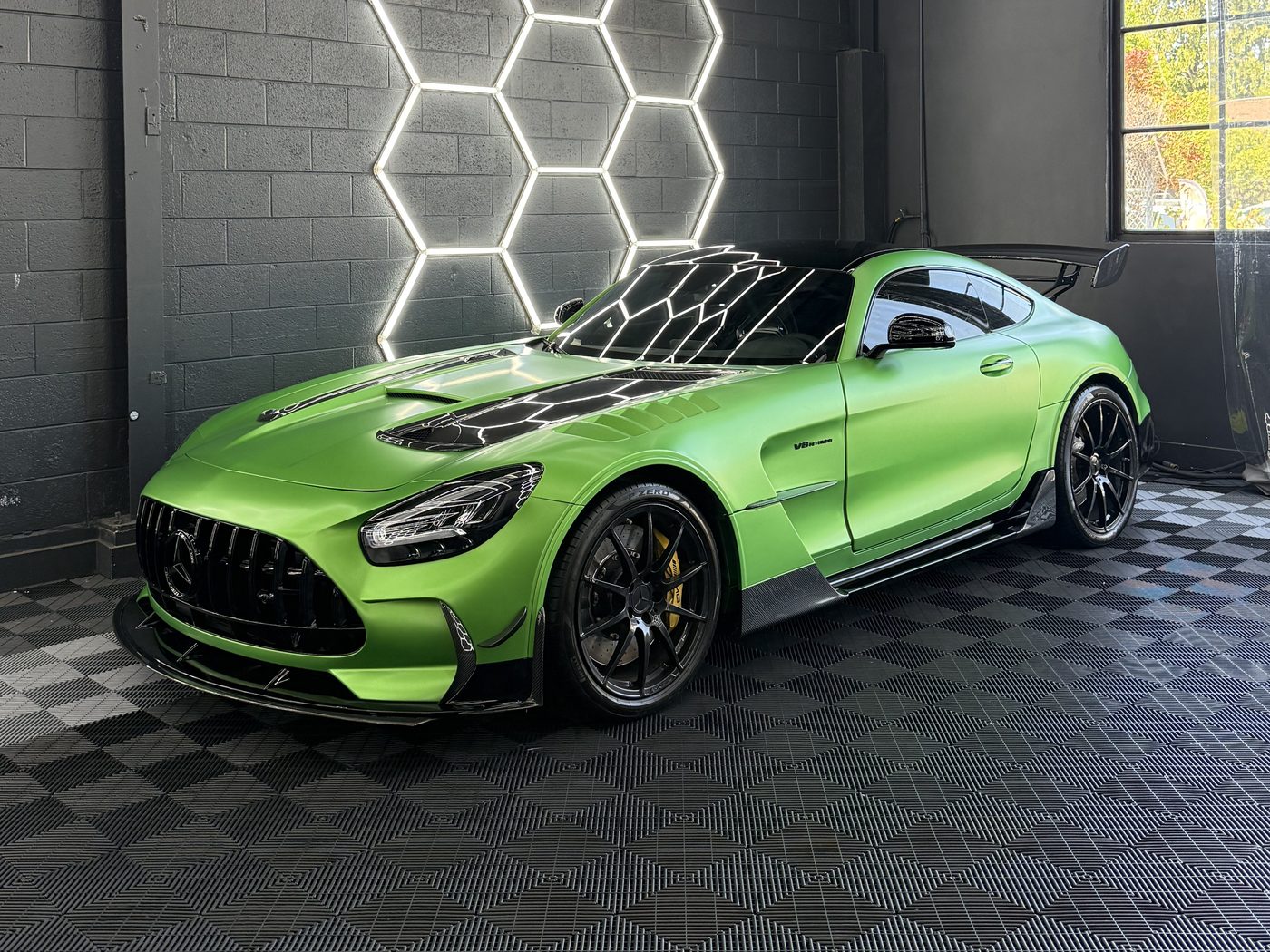Green AMG GT Black Series