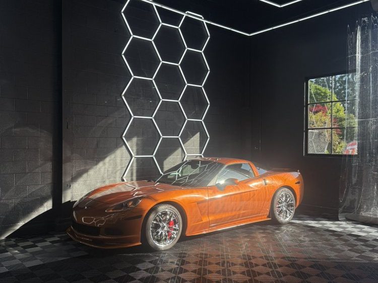 Orange Corvette Z06