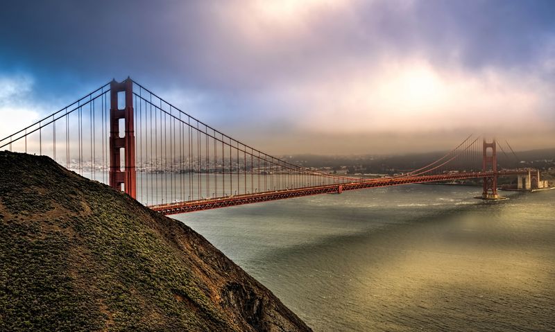 Golden Gate Bridge - serving the San Francisco Bay Area